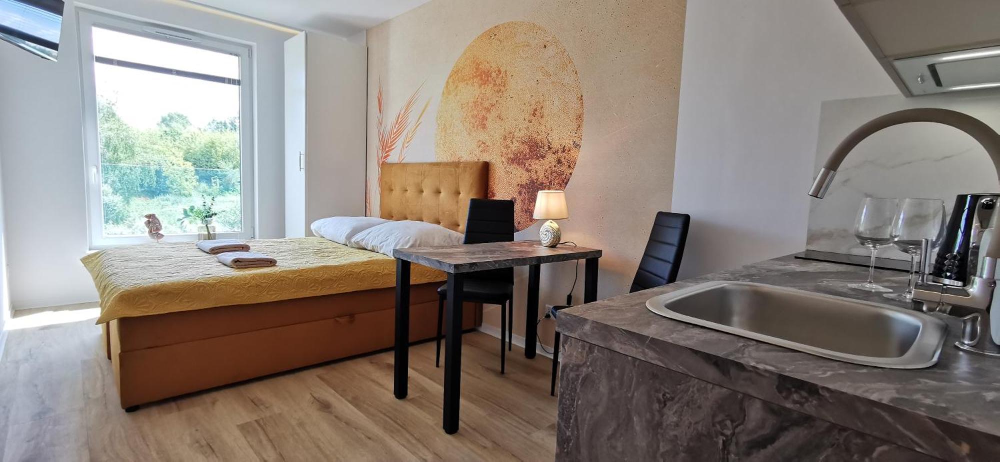Apartmán Flou 81, Parking & 700m Plaza Gdaňsk